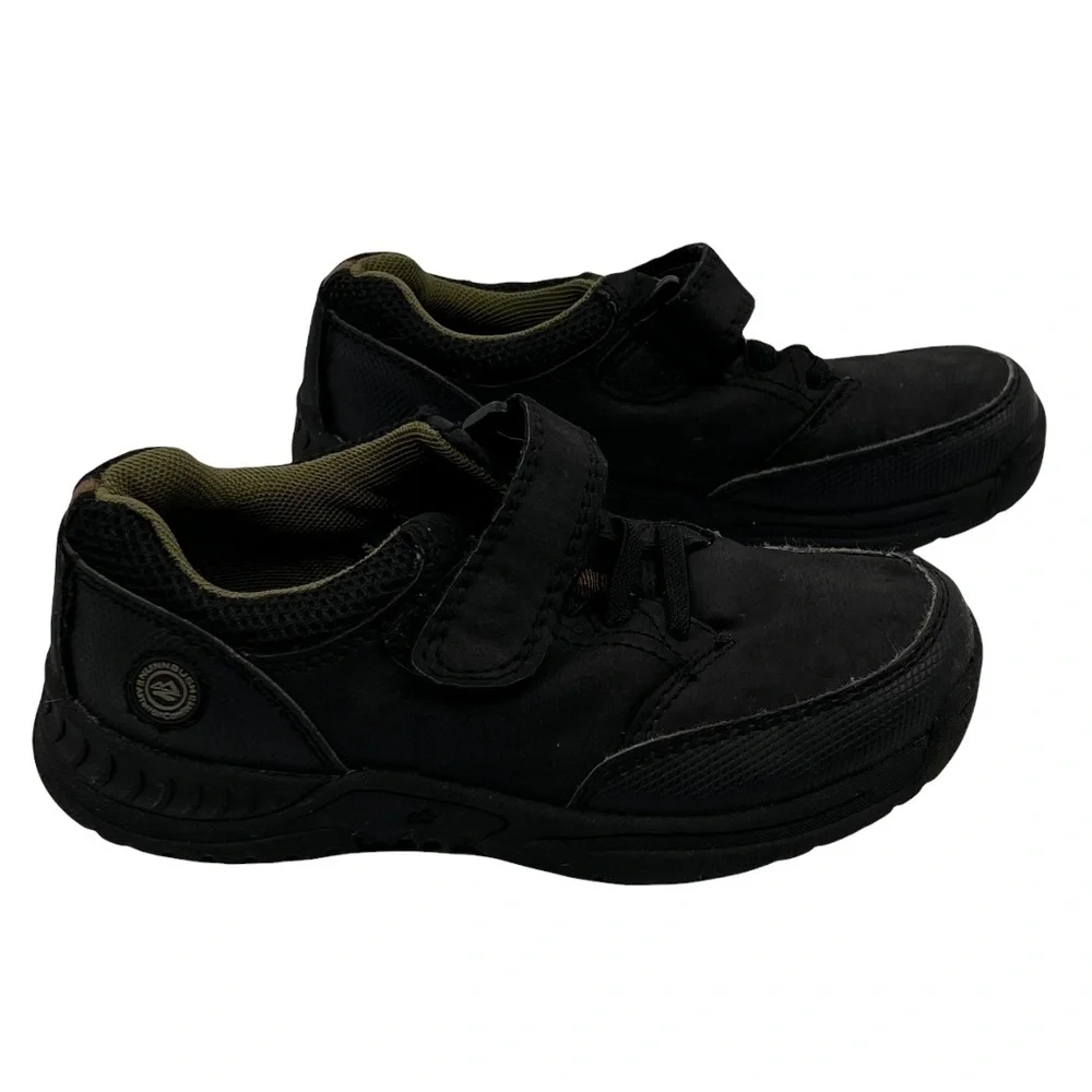Nunn Bush Black Dual Comfort Memory Foam Loafers Size 11 Boy's